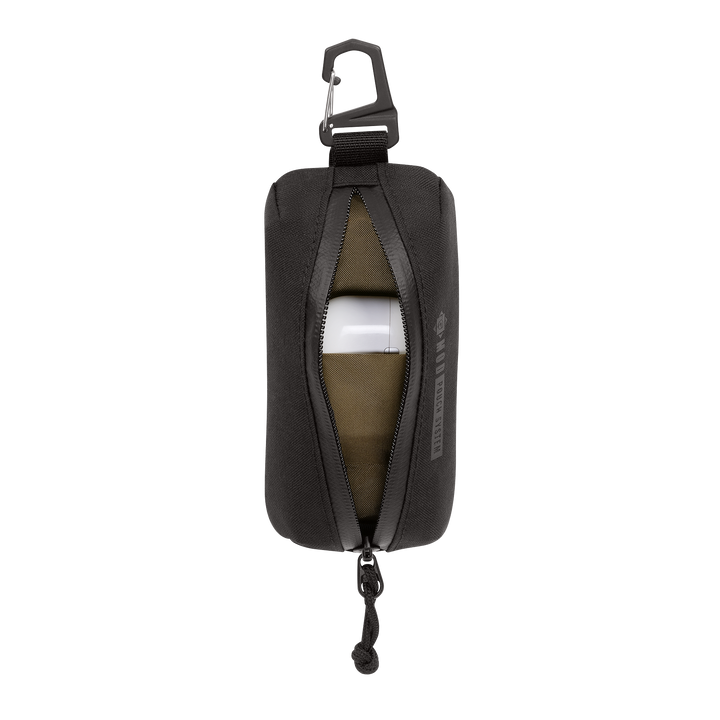 Grayl® G-MOD Pod Pouch System - Large / Front View Open / Covert Black