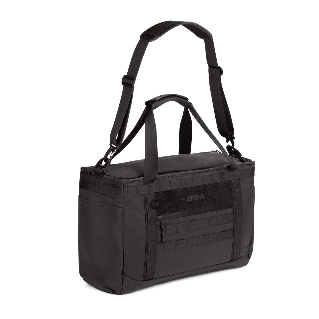 Grayl® Mission Tote - 45L / Standard View / Covert Black