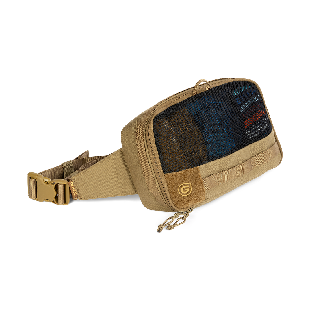 Grayl® Transport Packing Sling Pouch - Small / Standard View / 3L / Coyote Brown