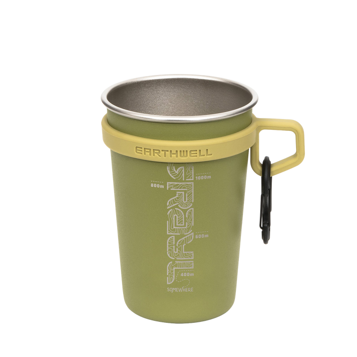 Earthwell® xGrayl Camp Cup / Standard View / Sequoia Pine