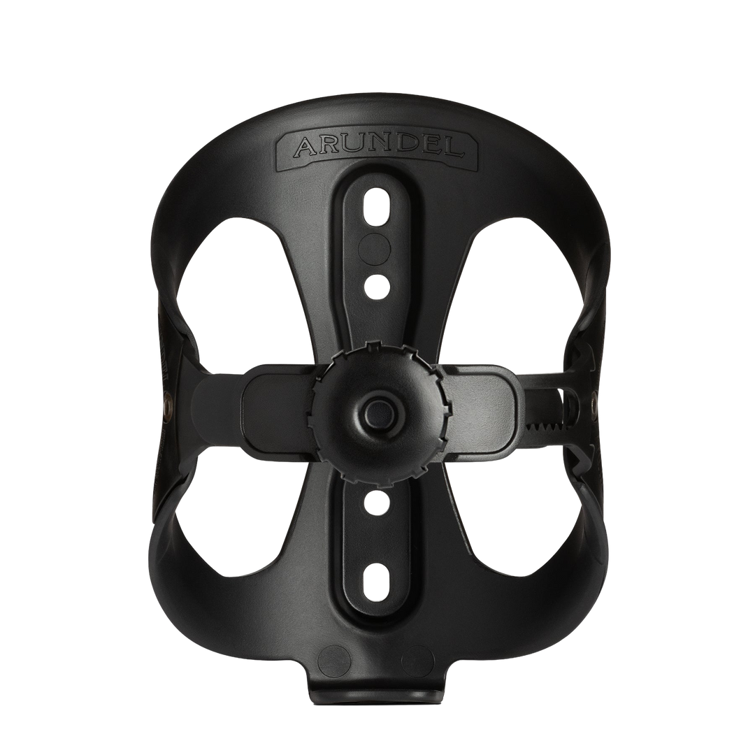 Arundel Looney Bin Adjustable Bike Cage / For GeoPress, UltraPress, and UltraPress Titanium / Black / Front View