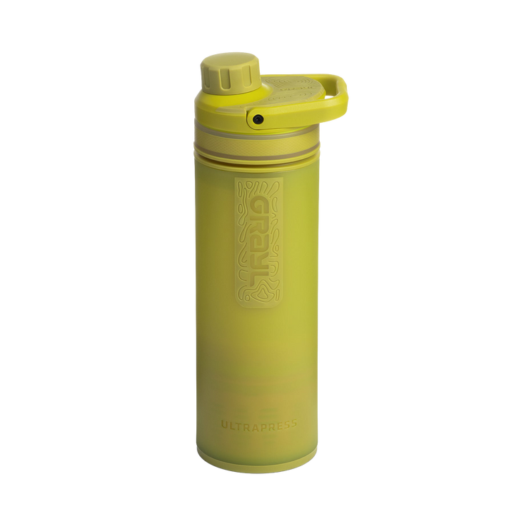 Best top rated Grayl UltraPress Filter and Purifier Water Bottle – 16.9 Fluid Ounces / Nature Edition / Standard View / Forager Moss