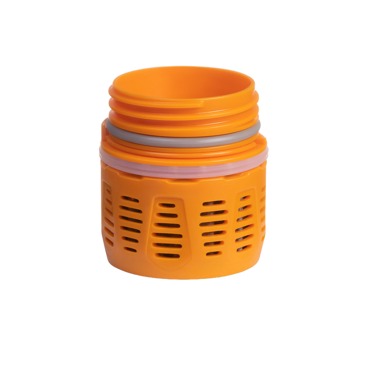 Grayl UltraPress Replacement Filter and Purifier Cartridge / Standard View / Orange
