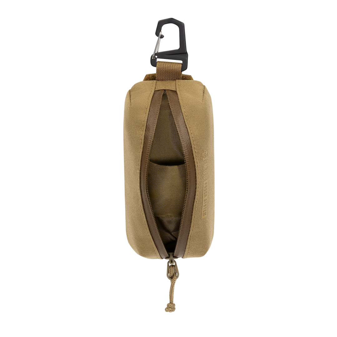 Grayl® G-MOD Pod Pouch System - Large / Front View Open / Coyote Brown