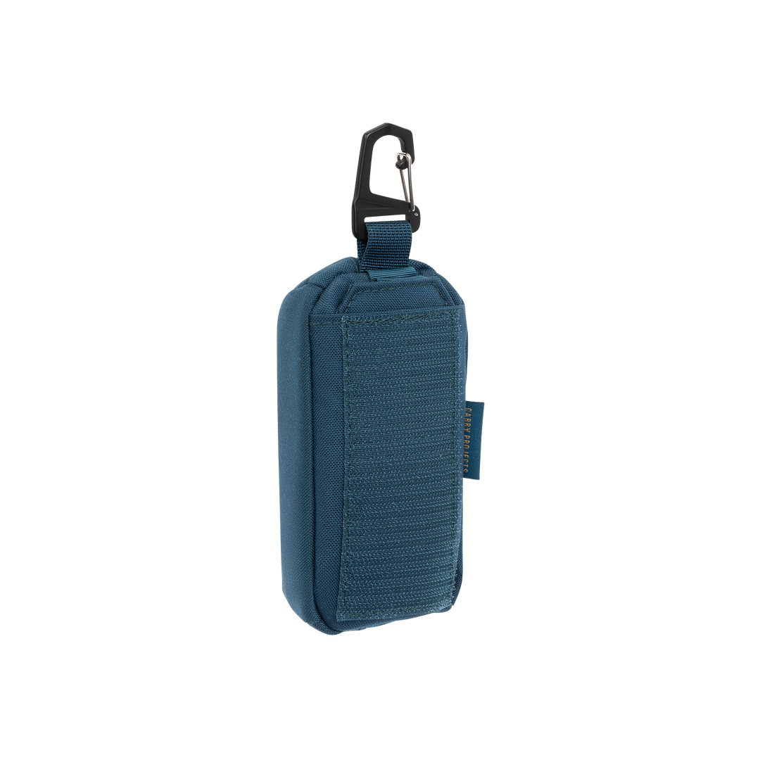 Grayl® G-MOD Pod Pouch System - Medium / Back View Velcro / Wander Blue