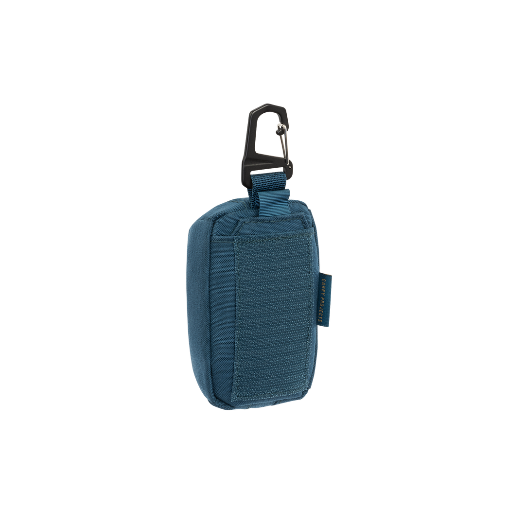 Grayl® G-MOD Pod Pouch System - Small / Back View Velcro / Wander Blue