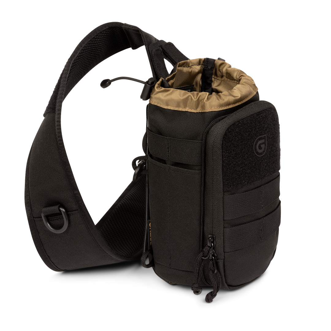 Grayl® Mission Water Bottle Sling (Empty) - 1.7L / Standard View / Covert Black