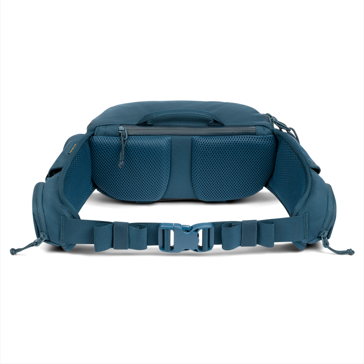 Grayl® Mission Hip Pack - 2.5L / Back View / Wander Blue