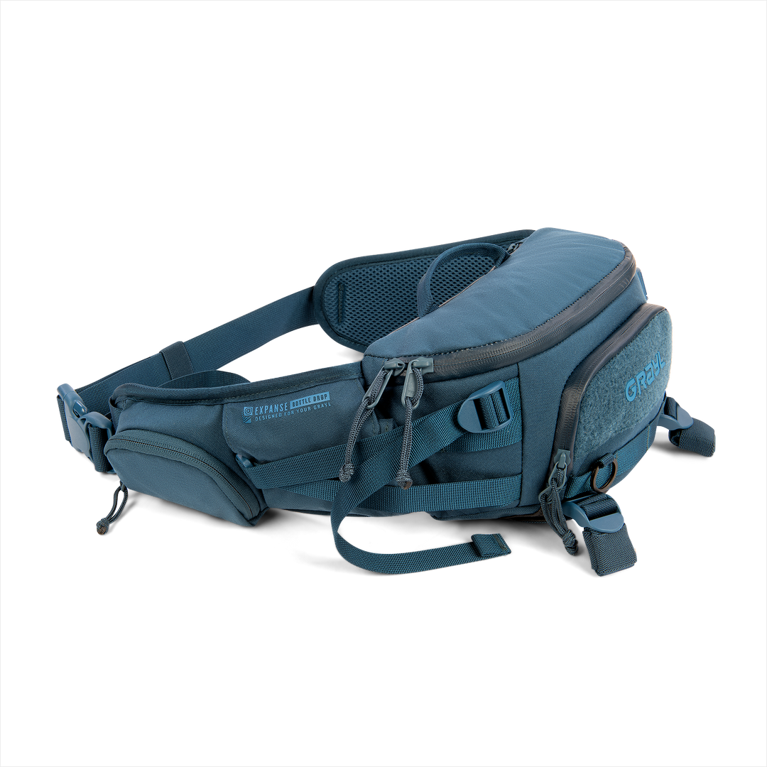 Grayl® Mission Hip Pack - 2.5L / Standard View / Wander Blue