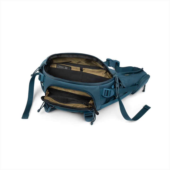 Grayl® Mission EXP Hip Pack - 2.5L / Open View / Wander Blue