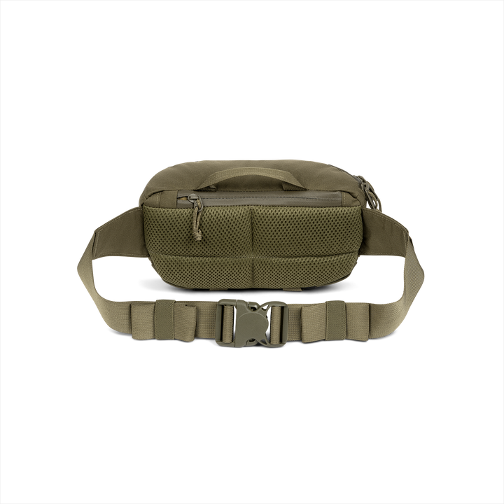 Grayl® Transport Hip Pack - 1.5L / Back View / Olive Drab