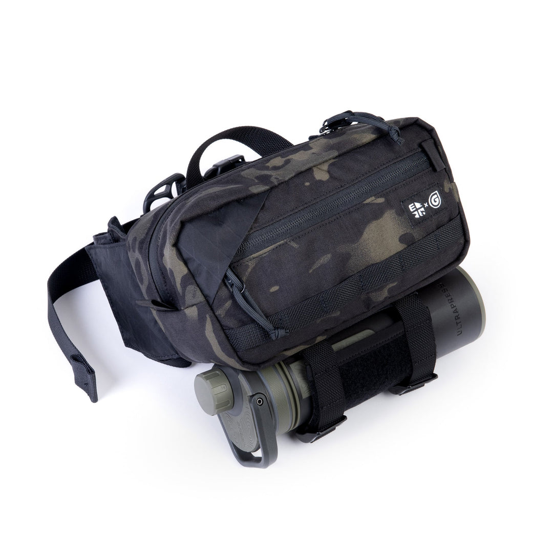 Earthwell® Grayl® 4.5L BottleLock™ Hip Pack / UltraPress® Camp Black / MultiCam Black