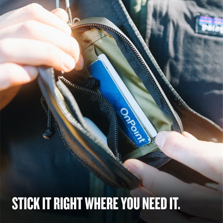 Grayl® G-MOD Flat Pouch - Medium / Stick It Right Where You Need it / Covert Black / Coyote Brown / Olive Drab / Wander Blue