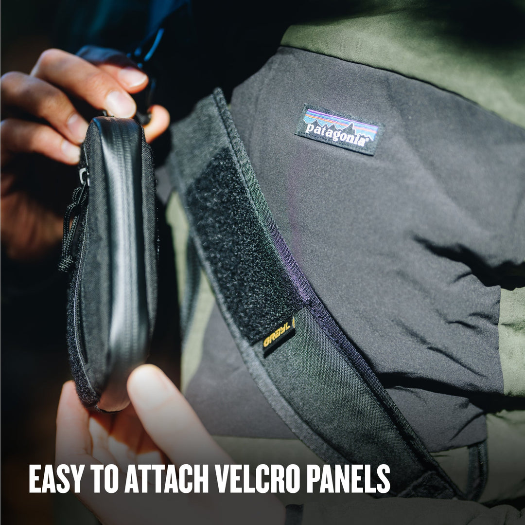 Grayl® G-MOD Flat Pouch - Medium / Easy To Attach Velcro Panels / Covert Black / Coyote Brown / Olive Drab / Wander Blue