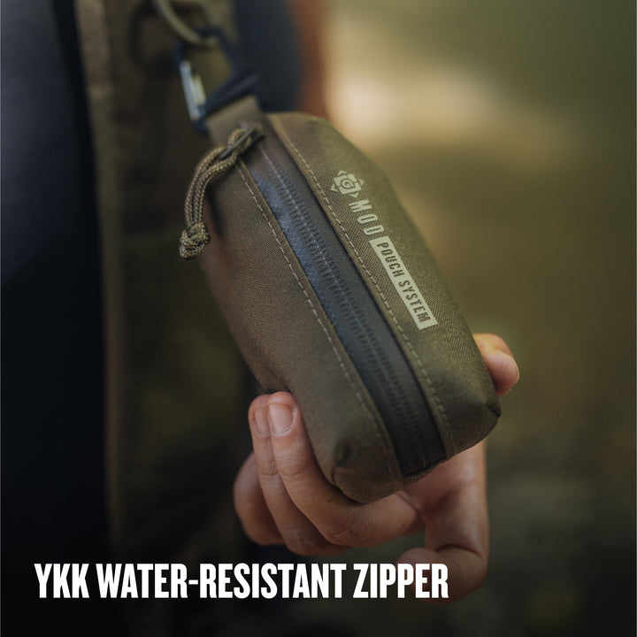 Grayl® G-MOD Pod Pouch / YKK Water Resistant Zipper / S / M / L / Covert Black / Coyote Brown / Olive Drab / Wander Blue