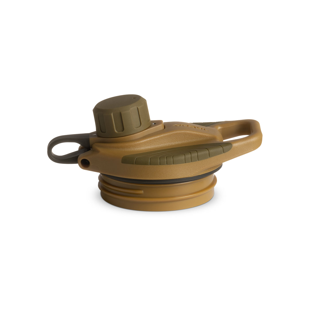 Grayl GeoPress Replacement Drink-Thru Cap / Standard View / Coyote Brown