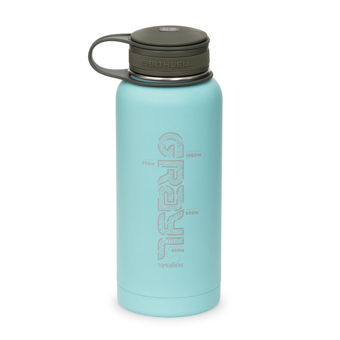 Earthwell® xGrayl 32oz Kewler™ Bottle / Aqua Blue