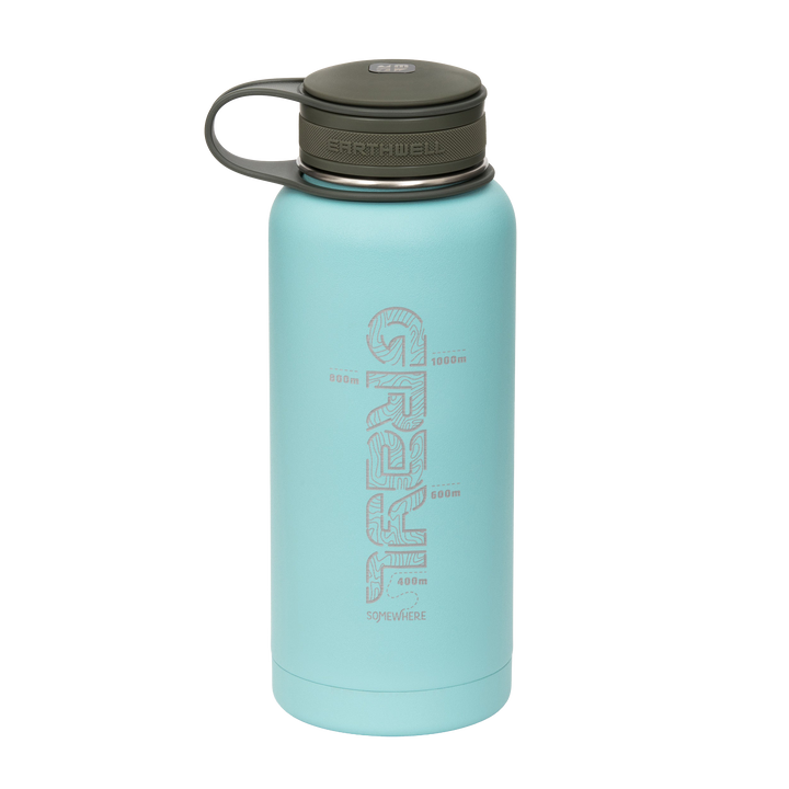 Earthwell® xGrayl 32oz Kewler™ Bottle / Aqua Blue