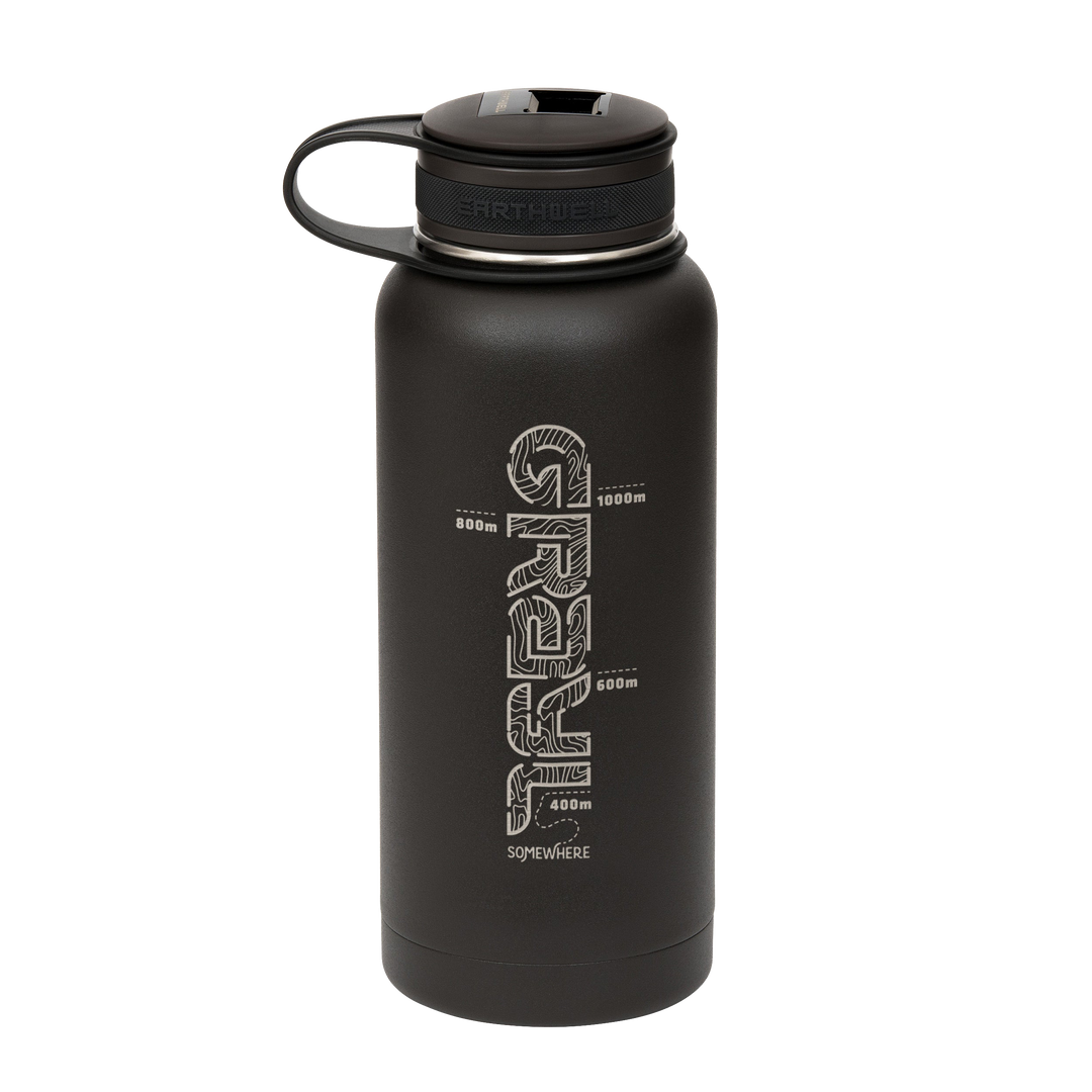 Earthwell® xGrayl 32oz Kewler™ Bottle / Volcanic Black