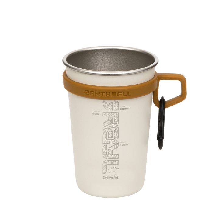 Earthwell® xGrayl Camp Cup / Standard View / Baja Sand