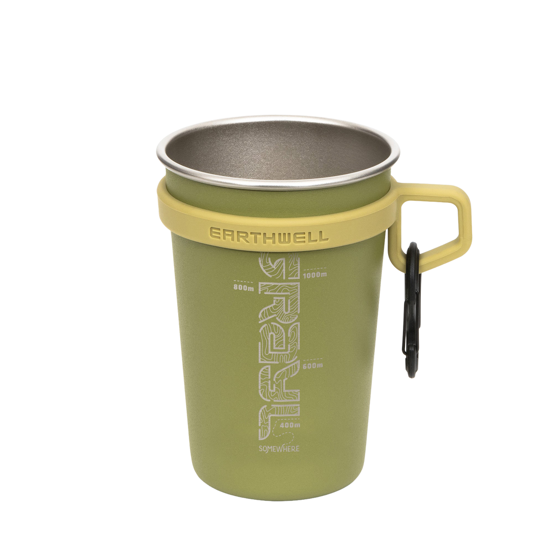 Earthwell® xGrayl Camp Cup / Standard View / Sequoia Pine