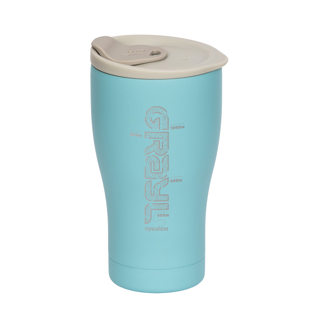 Earthwell® xGrayl 16oz Early Riser™ Tumbler / Aqua Blue