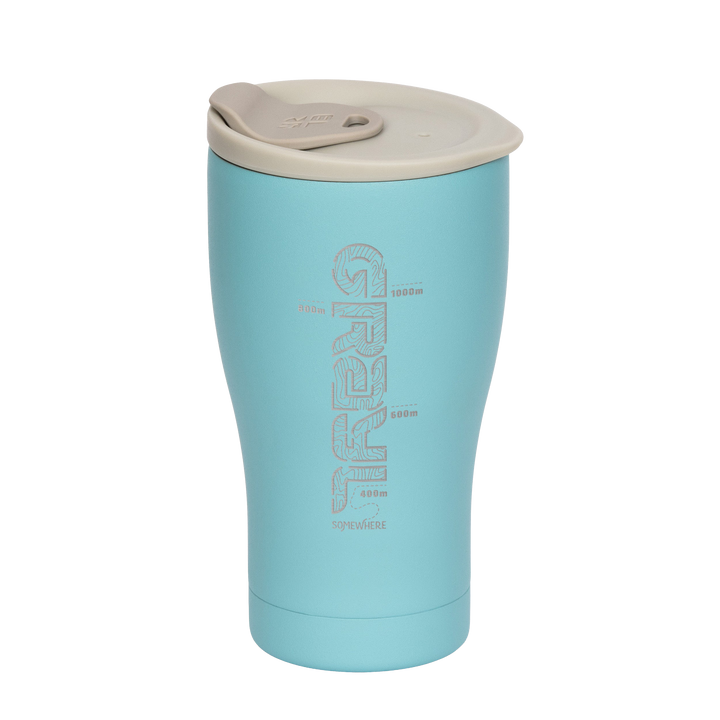 Earthwell® xGrayl 16oz Early Riser™ Tumbler / Aqua Blue