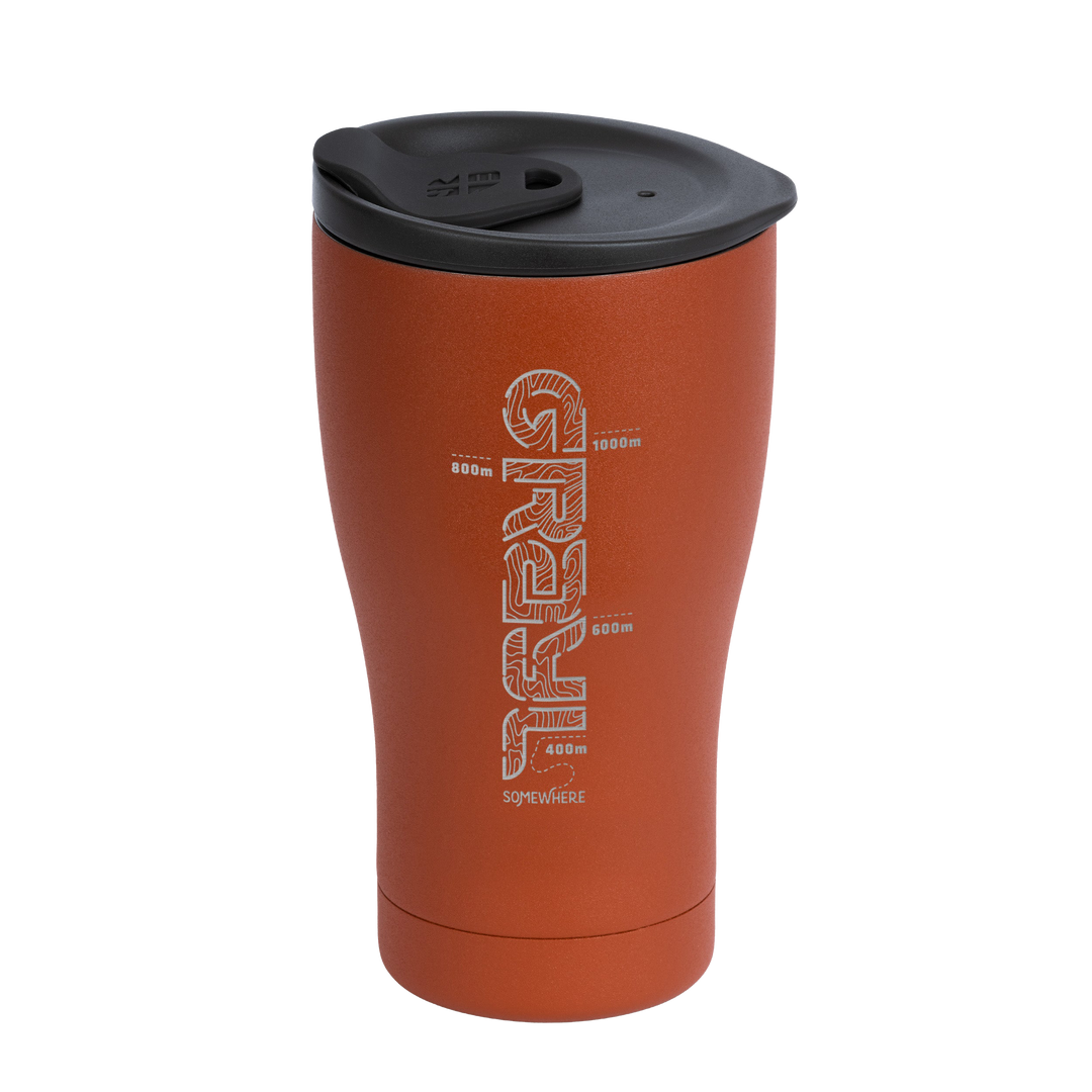 Earthwell® xGrayl 16oz Early Riser™ Tumbler / Sierra Red