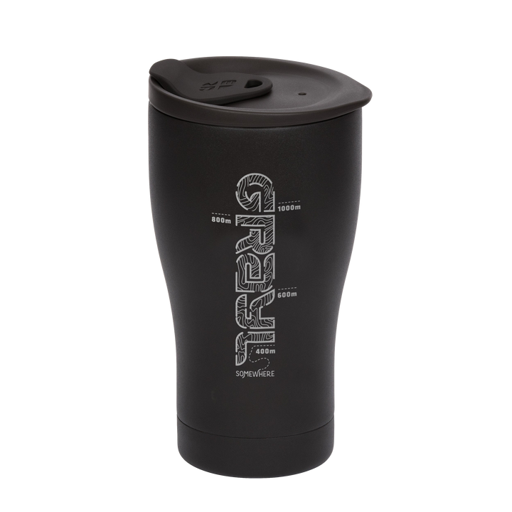 Earthwell® xGrayl 16oz Early Riser™ Tumbler / Volcanic Black