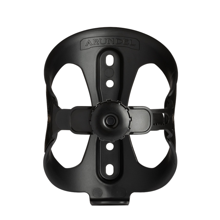 Arundel Looney Bin Adjustable Bike Cage / For GeoPress, UltraPress, and UltraPress Titanium / Black / Front View