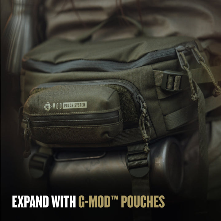 Grayl® Mission Hip Pack / Expand With G-MOD Pouches / Covert Black / Coyote Brown / Olive Drab / Wander Blue