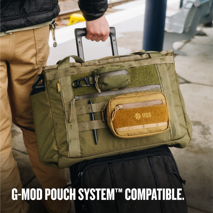 Grayl® Mission Tote / G-Mod Pouch Compatible / Covert Black / Coyote Brown / Olive Drab / Wander Blue
