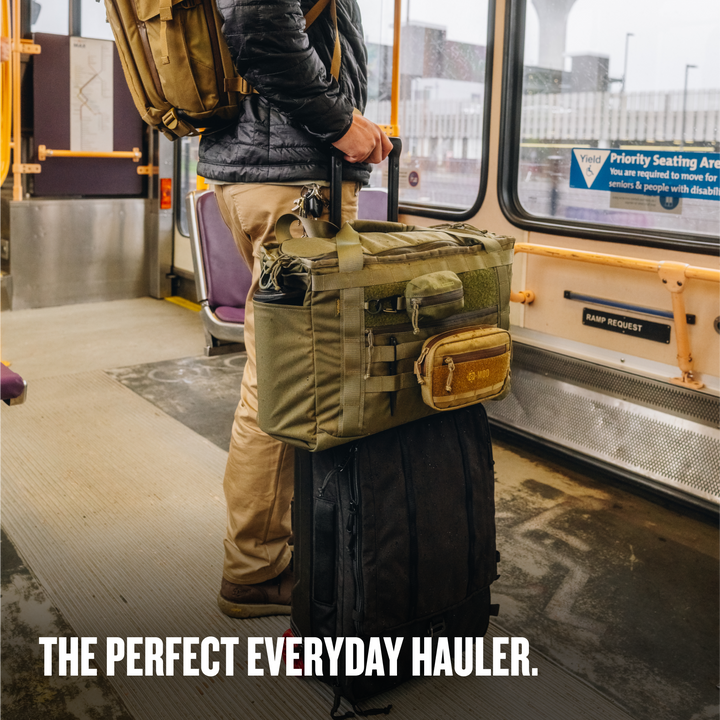 Grayl® Mission Tote / The Perfect Everyday Hauler / Covert Black / Coyote Brown / Olive Drab / Wander Blue