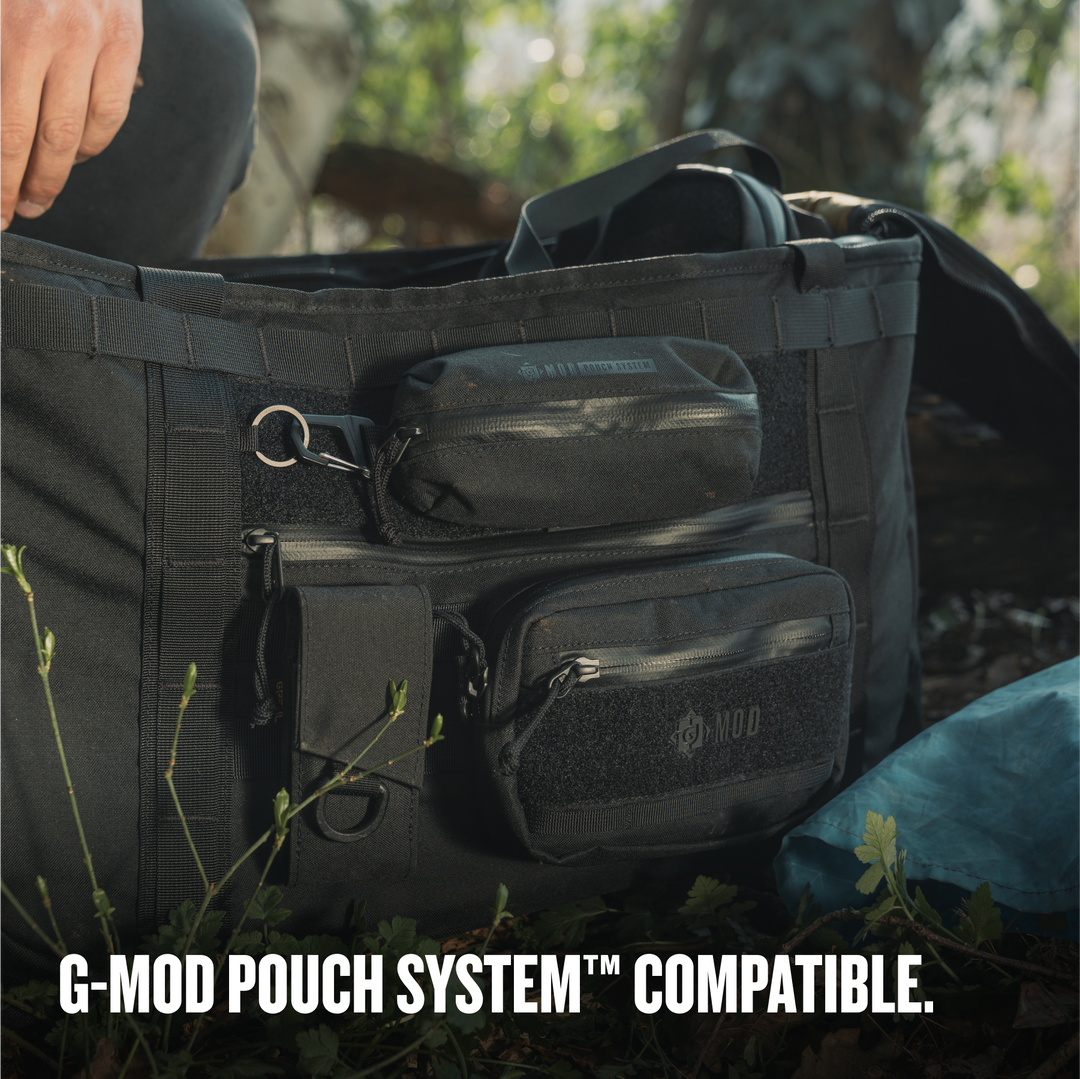 Grayl® Mission Tote / G-Mod Pouch Compatible / Covert Black / Coyote Brown / Olive Drab / Wander Blue