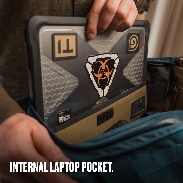 Grayl® Mission Tote / Internal Laptop Sleeve / Covert Black / Coyote Brown / Olive Drab / Wander Blue