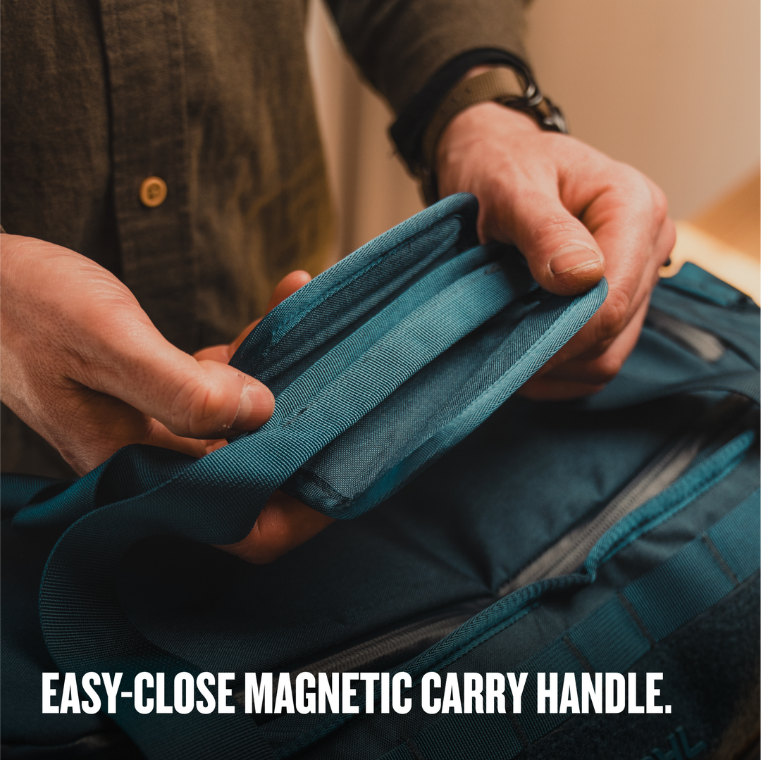 Grayl® Mission Tote / Easy-Close Magnetic Handle / Covert Black / Coyote Brown / Olive Drab / Wander Blue