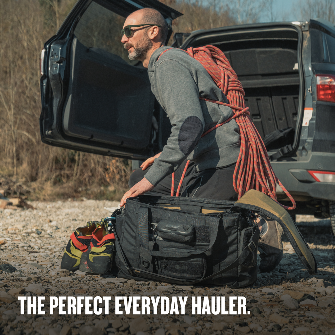 Grayl® Mission Tote / The Perfect Everyday Hauler / Covert Black / Coyote Brown / Olive Drab / Wander Blue