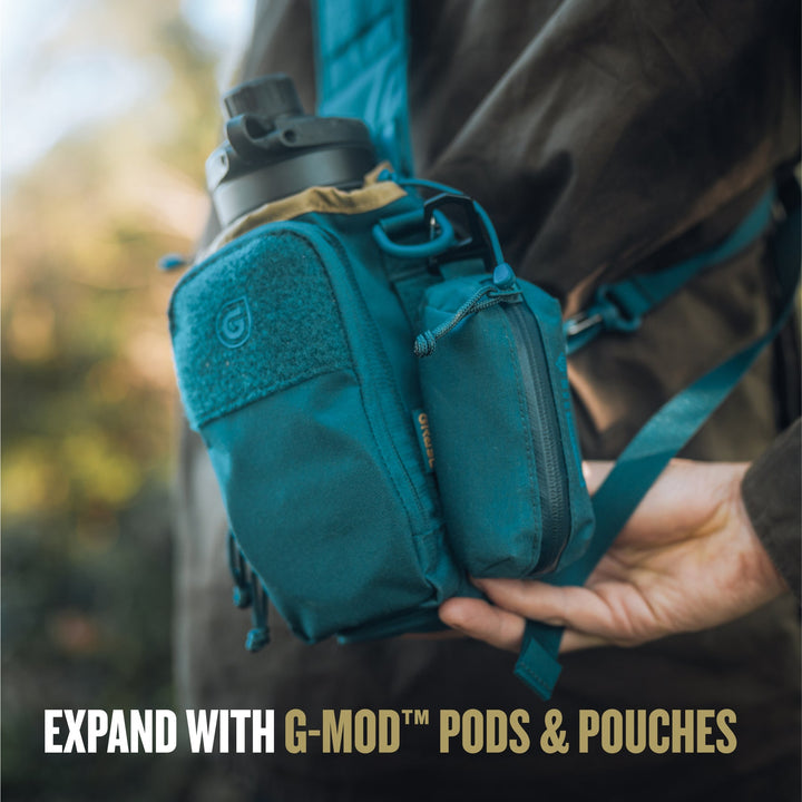 Grayl® Transport Water Bottle Sling / Expand With G-MOD Pouches / Covert Black / Coyote Brown / Olive Drab / Wander Blue