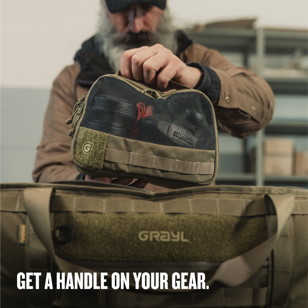 Grayl® Transport Packing Sling Pouch / Get A Handle On Your Hear / 3L / 6L / 9L / Covert Black / Coyote Brown / Olive Drab / Wander Blue